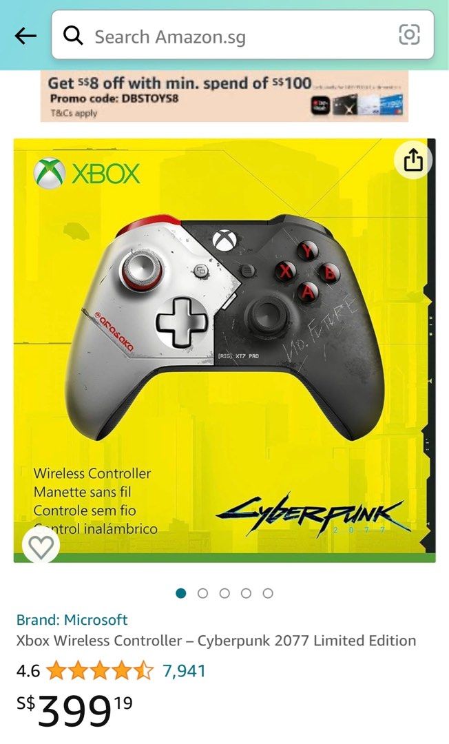 Xbox one pad cyberpunk top