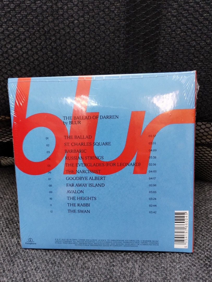 deluxe edition cd - blur - the ballad of darren, 興趣及遊戲