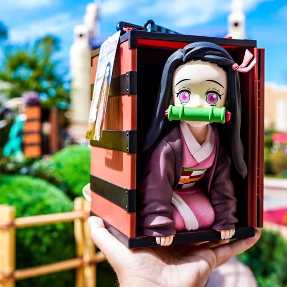 Demon slayer nezuko usj popcorn bucket, Hobbies & Toys, Memorabilia