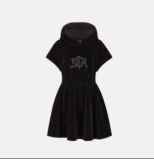 正品⭐️DIOR 閃石絲絨連身裙 90-160cm