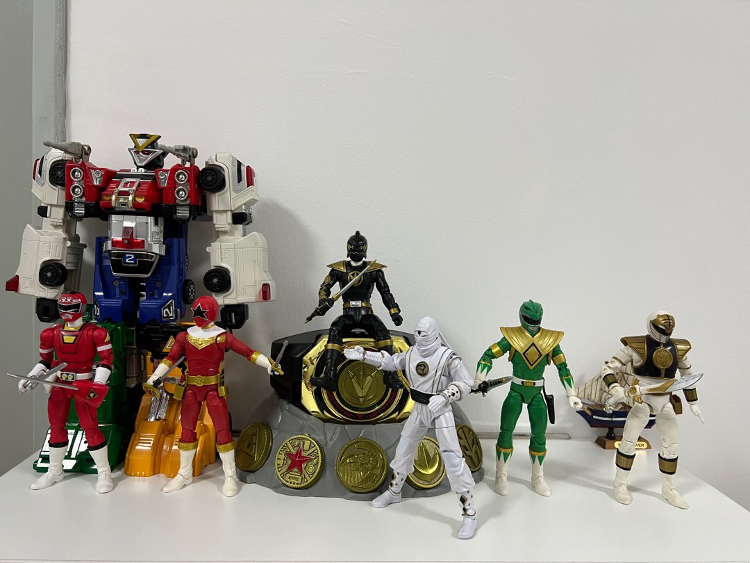 Power Rangers Jdf Rangers Display, Power Rangers Forever. In the memorial of JDF., Hobbies & Toys ...