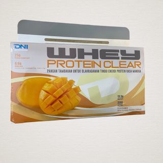 DNI Whey Protein Clear 525 grams - Rasa Mangga