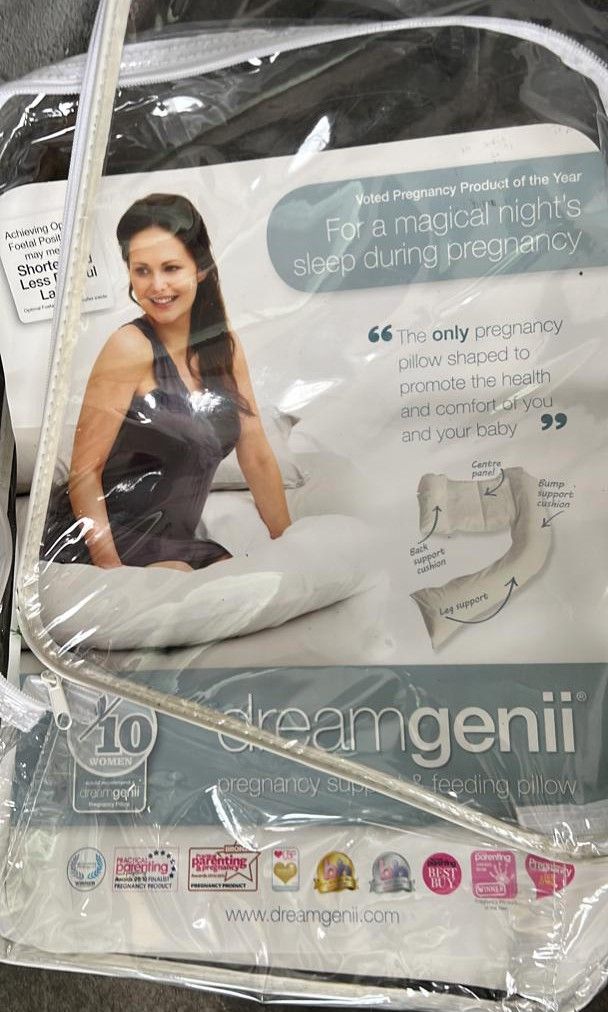 Dream Genii Pregnancy pillow, Furniture & Home Living, Bedding & Towels