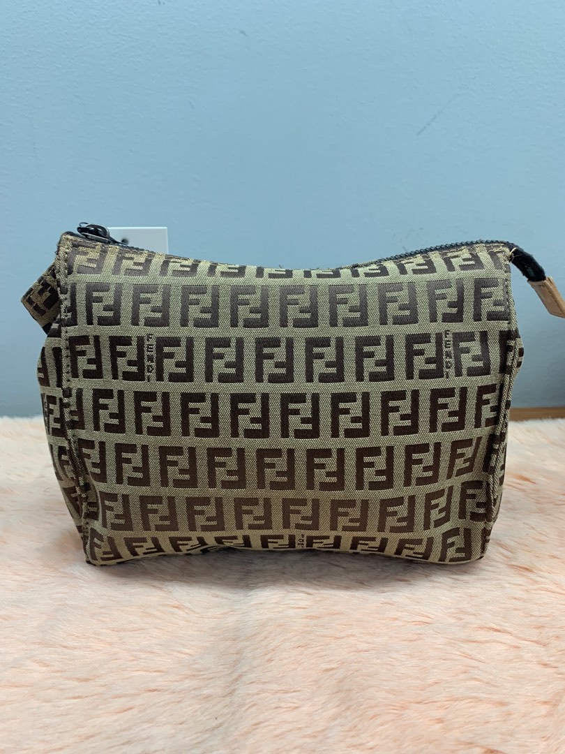 Fendi on sale monogram pouch