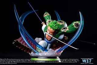 35.5cm One Piece GK Wano Country Roronoa Zoro Anime Figure Oversized Manga  Statue PVC Action Figurine Collectible Model Toys