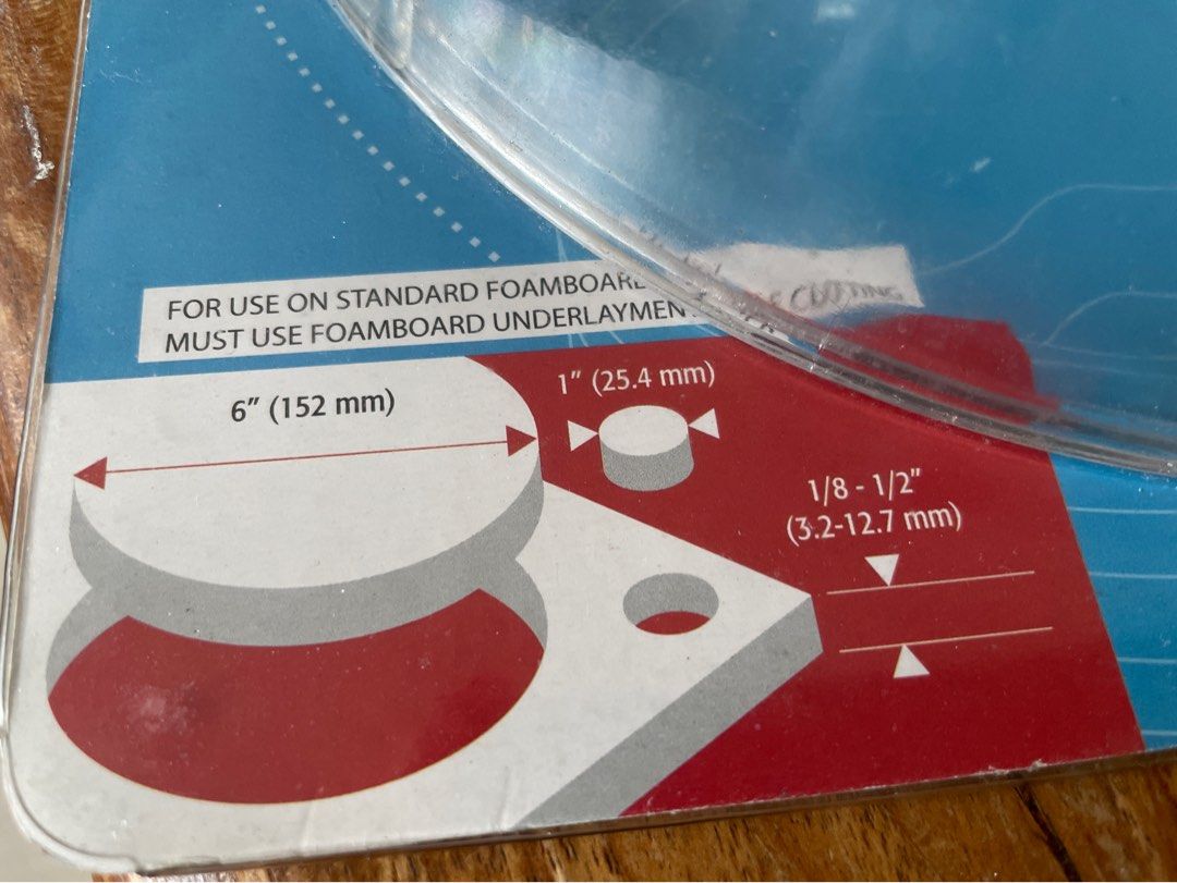 Foam board circle cutter, Hobbies & Toys, Stationery & Craft, Craft