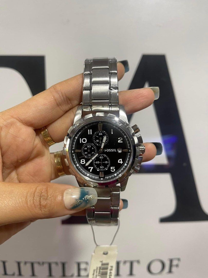 Fossil men's online dean chronograph