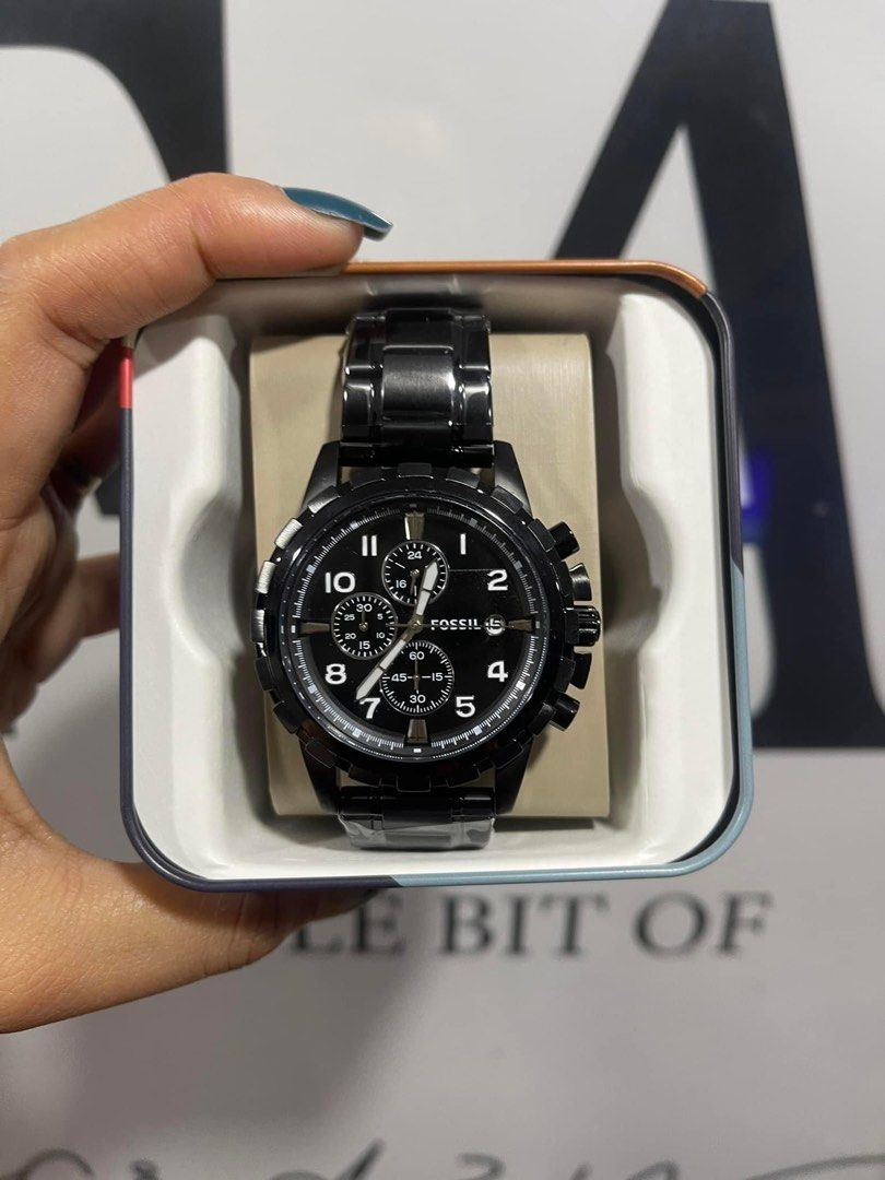 Fossil dean chronograph fs4721 Men s Fashion Watches