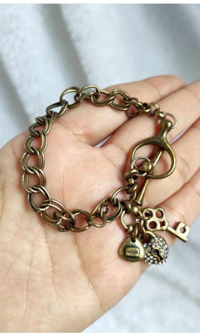 Fossil key new arrivals bracelet