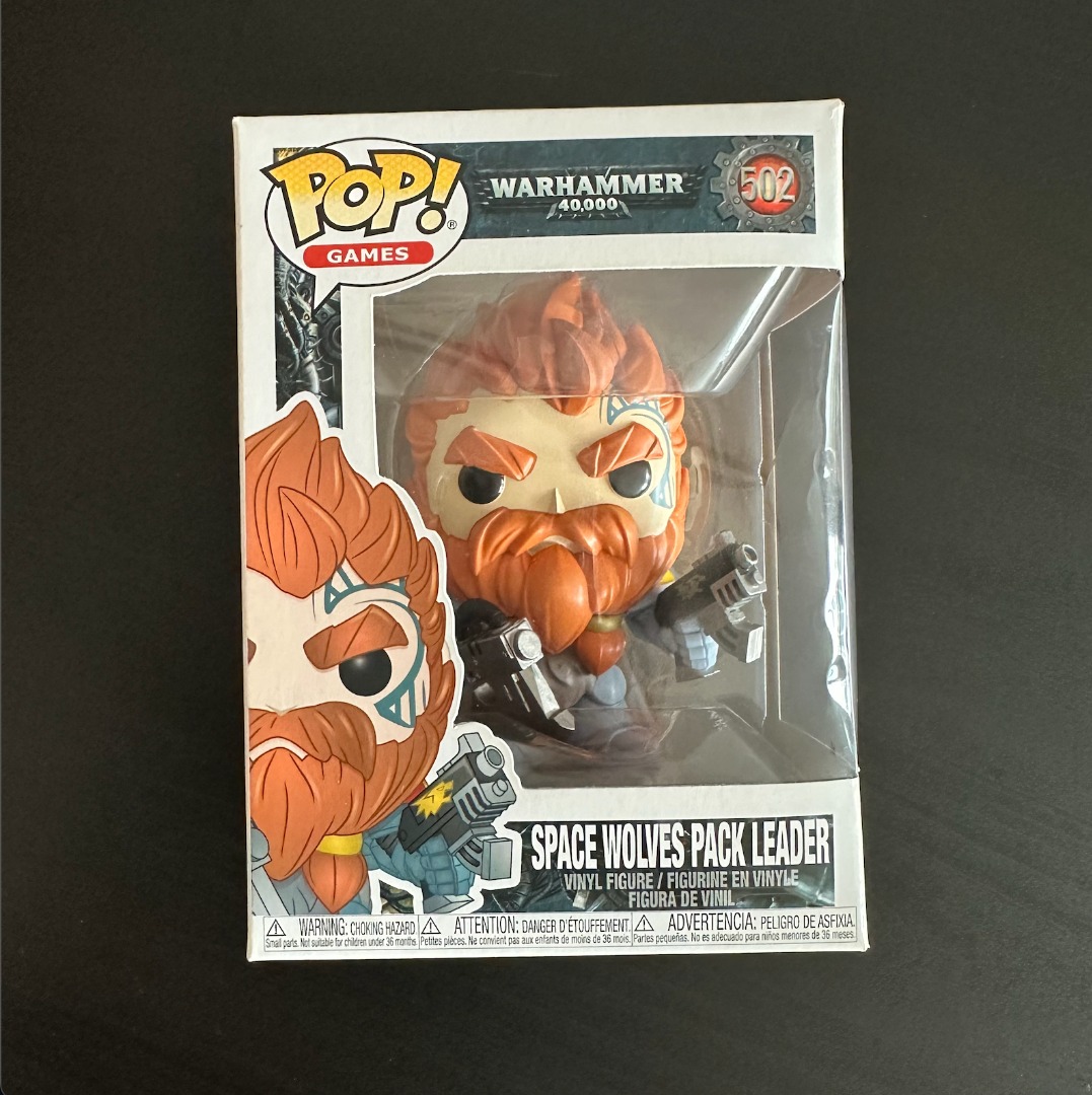 Funko POP games Warhammer 40K Space Wolves Hobbies Toys Toys