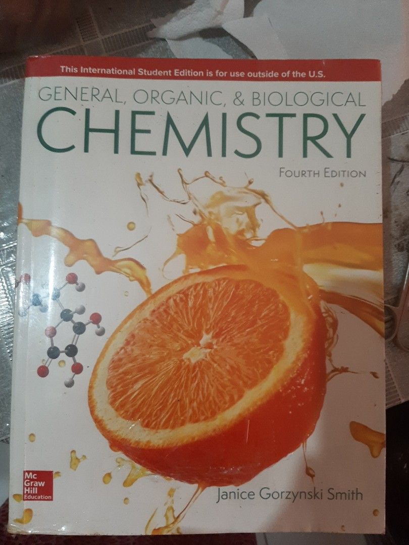 General, Organic, &amp; Biological Chemistry by Janice Gorzynski Smith 4th edition, Hobbies &amp; Toys ...
