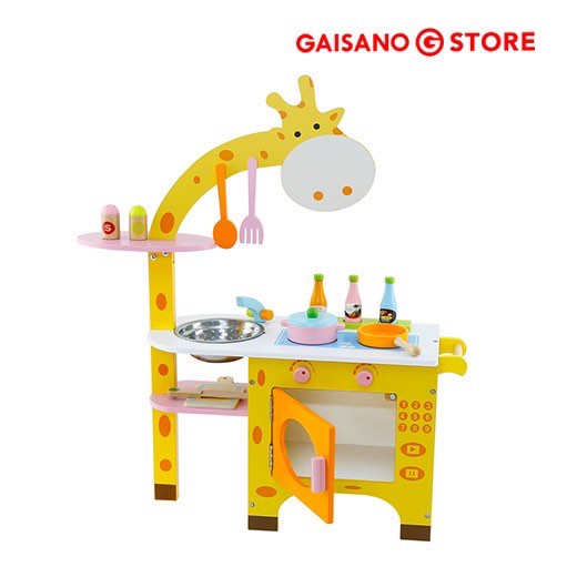 Girafe Wooden Kitchen Set, Babies & Kids, Infant Playtime on Carousell