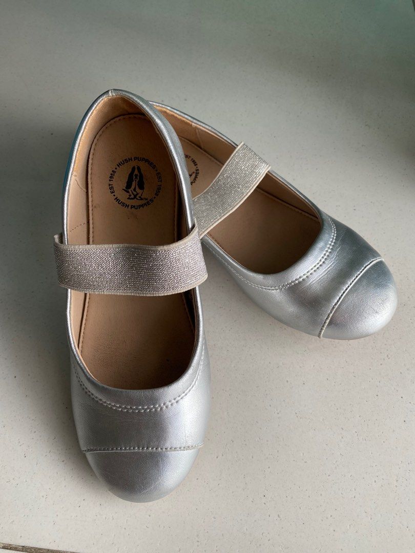 Girls discount leather flats