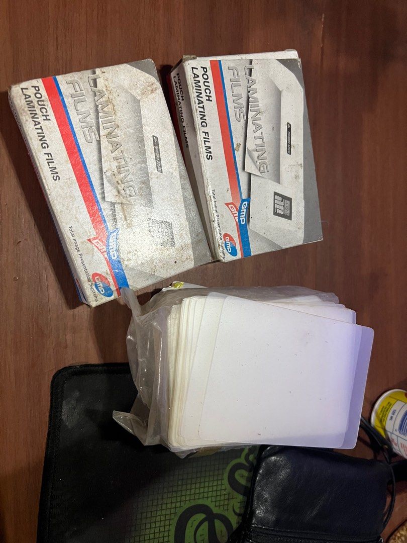 GMP Laminating films. Pang ID po na laminating film 100 pcs per box