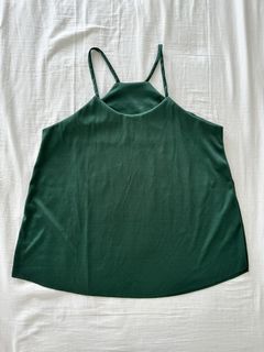 Green Sleeveless Top