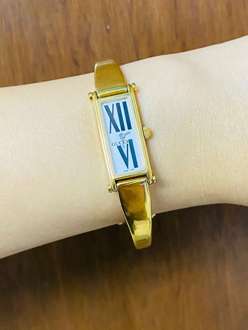 Gucci 1500l watch gold price online