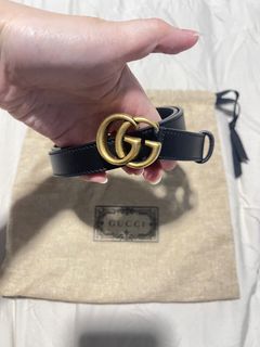 Depop Gucci Belt $350 Gucci Double G Belt For Sale Luxury Carousell  Singapore