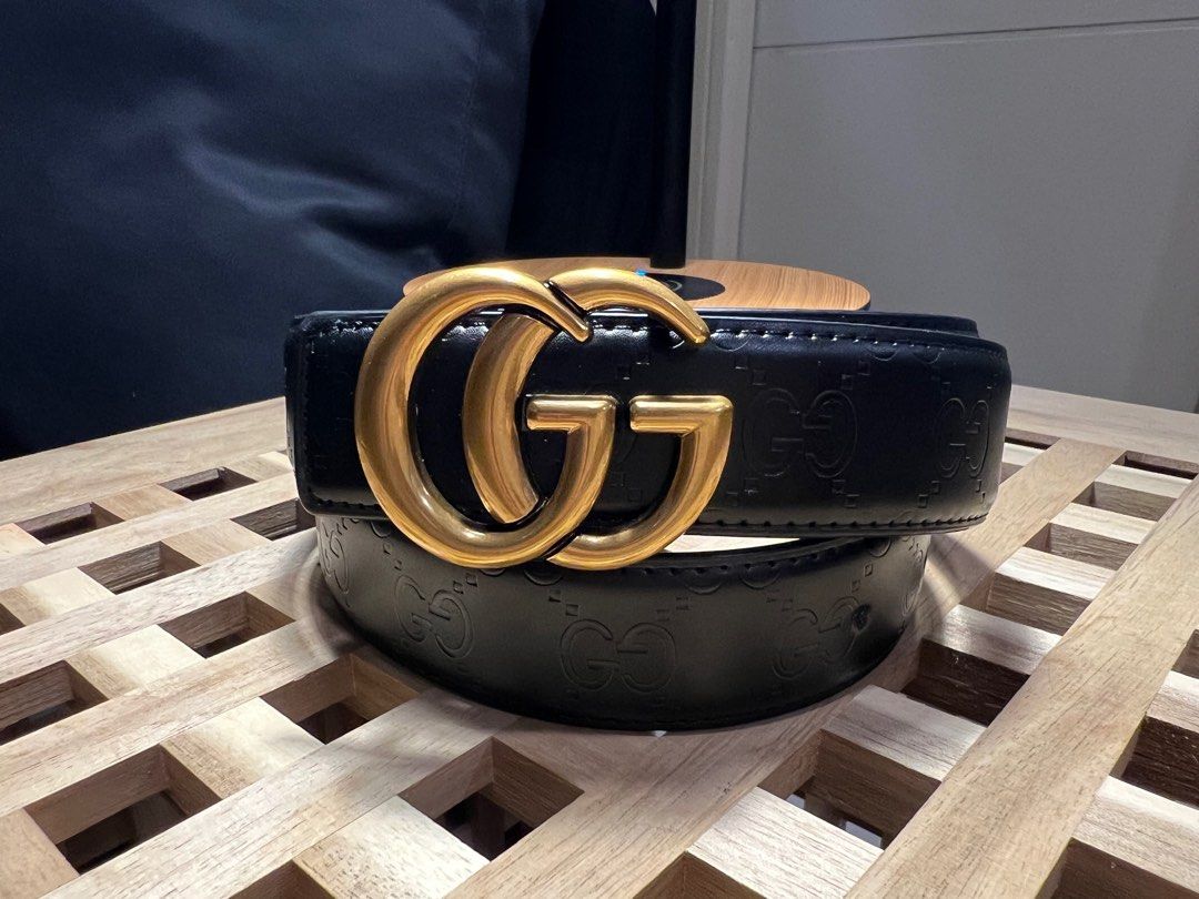 Gucci leather belt NGA! (Category: Luxury Bags & Wallets) located in Makati City. Submitted by affordableeleganceemporium (Listing ID 1256135826, Image 1). Description: The Gucci leather belt is a luxurious and iconic accessory that exudes style and sophistication. Here’s why it’s worth considering: 1. **Timeless Elegance:** Gucci is synonymous with timeless fashion, and their leather belt is no exception. The classic design and signature Gucci l