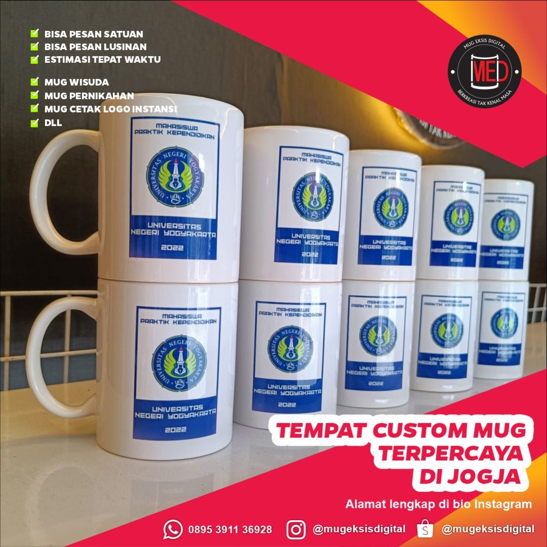 Harga Souvenir Mug di Jogja, Desain & Kerajinan Tangan, Barang