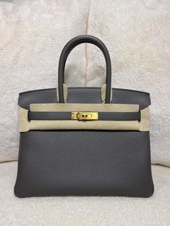 Hermes Birkin 30 Taurillon Novillo Leather 9O Jaune De Naples GHW Stam