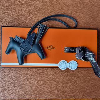 Hermes Rodeo Pegasus PM so black touch Agneau Milo/Veau Swift