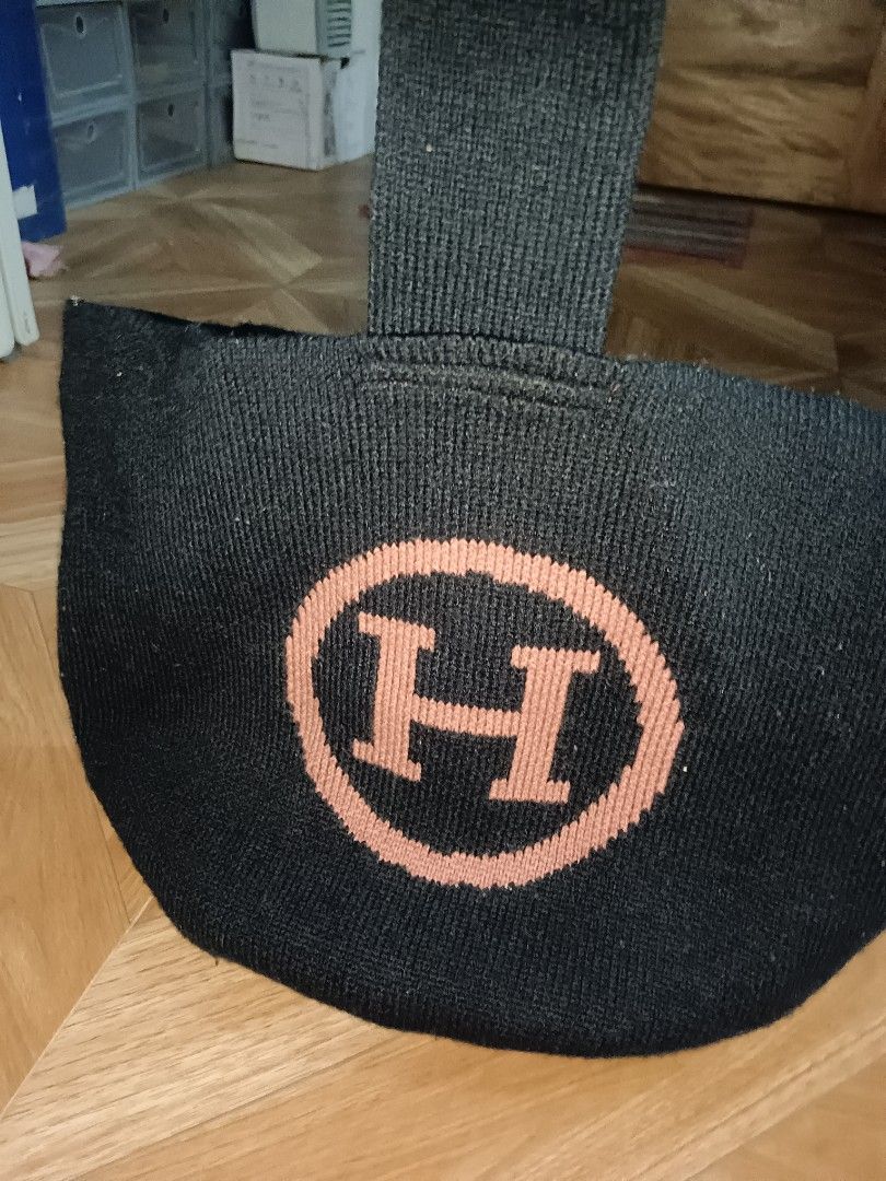 Hermes shop knit bag