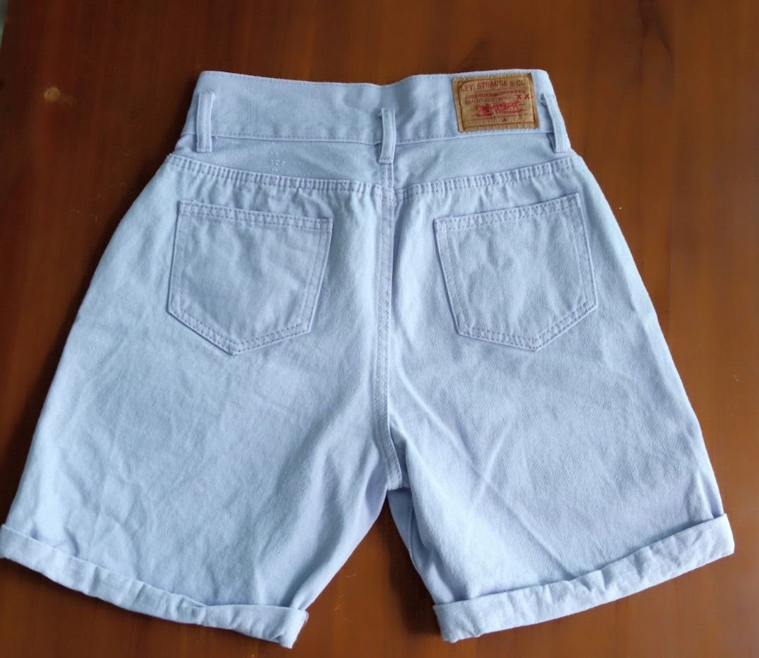 Purple best sale levi shorts