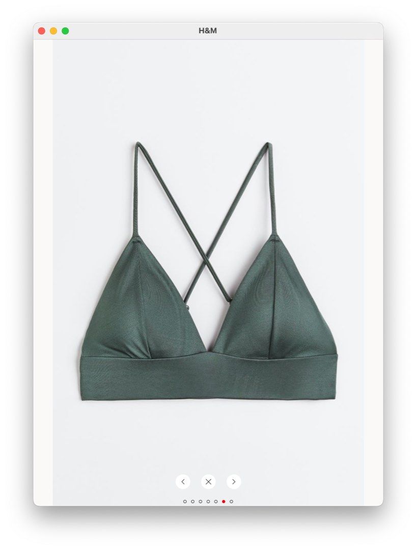 H & m bikini top 2025