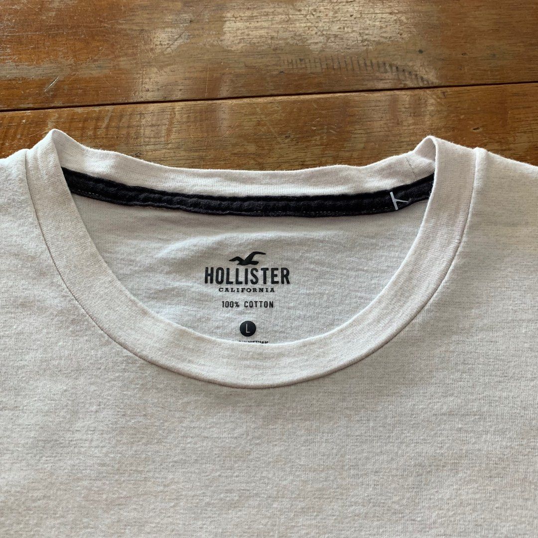Hollister Roundneck Tshirt, Men's Fashion, Tops & Sets, Tshirts & Polo  Shirts on Carousell