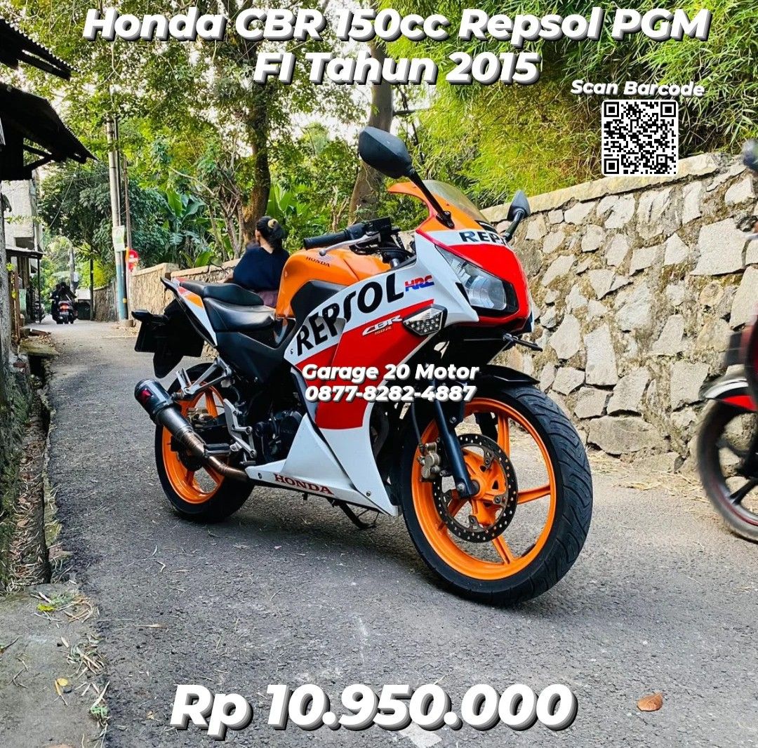 Harga motor honda repsol store 150 cc