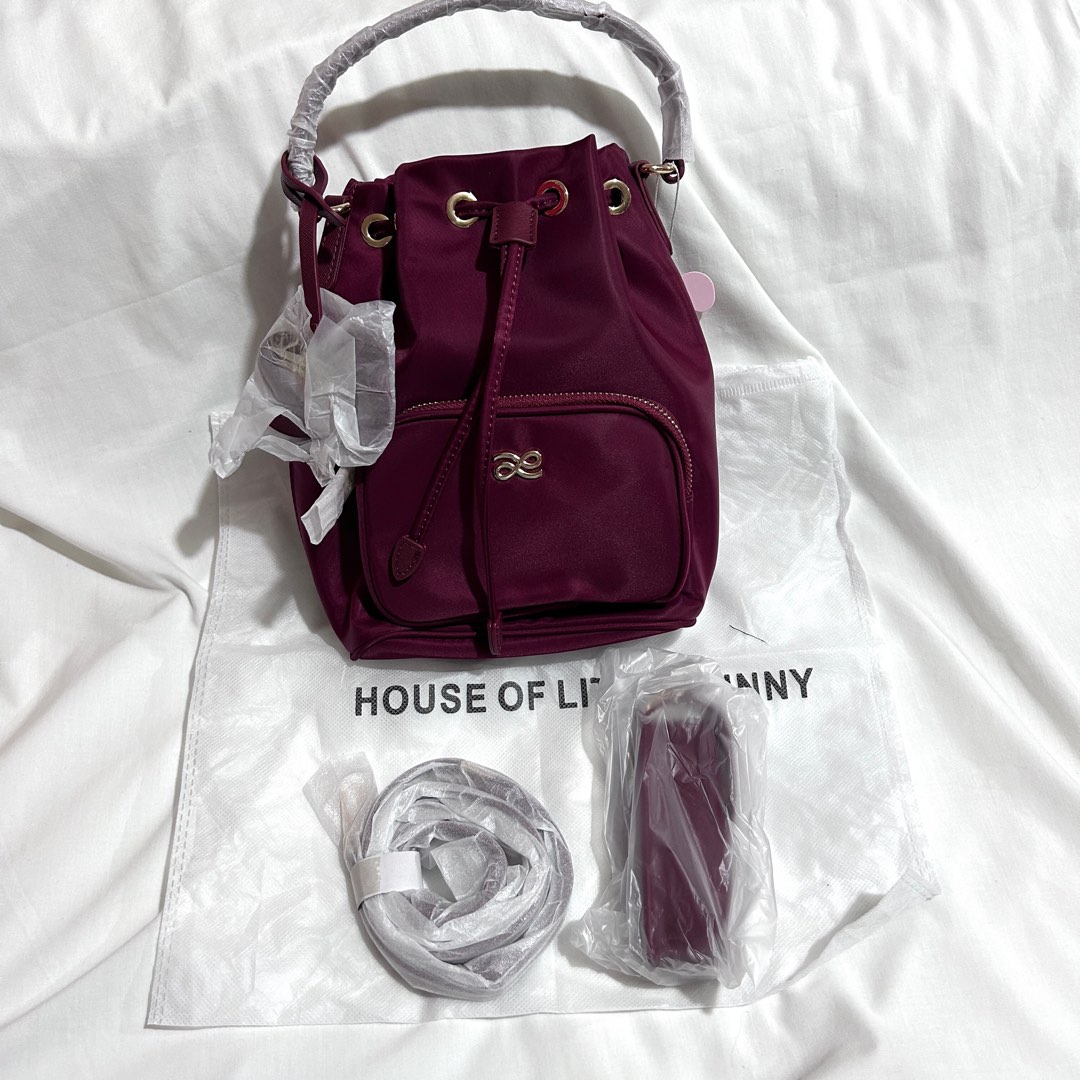 HOUSE OF LITTLE BUNNY 'Bouquet' Top Handle Bag