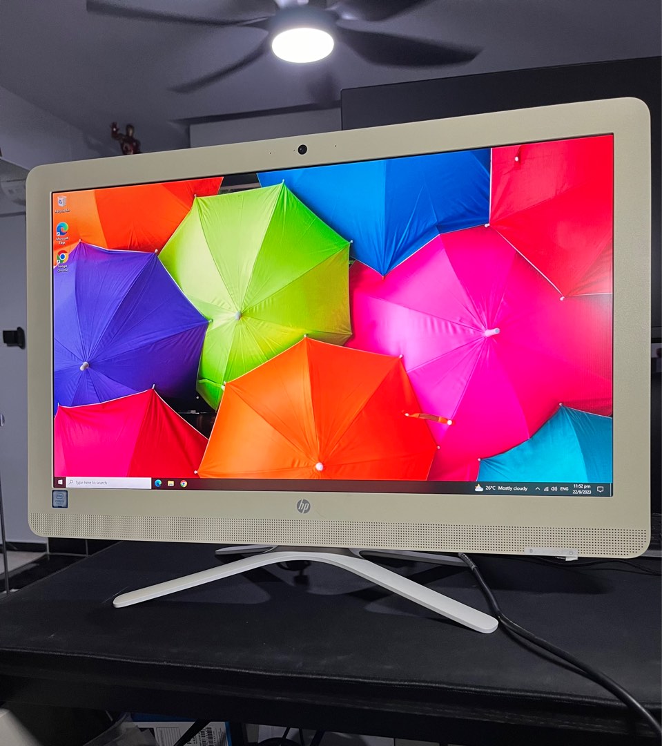 HP AiO AllinOne 24" inch FHD Desktop Computer PC Processor intel i5