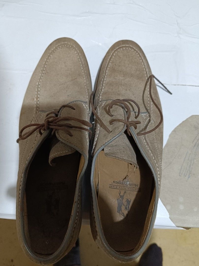 Classic hush discount puppies suede shoes