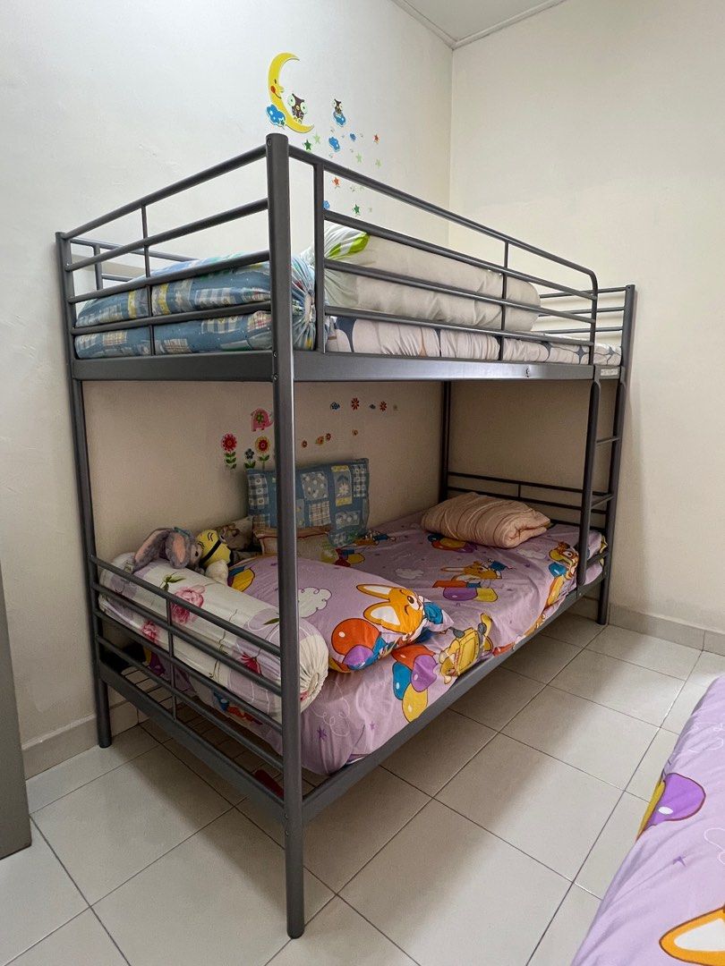 Ikea bunk bed frame top
