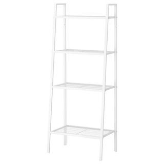 IKEA Lerberg White Shelf Ladder Style Book Shelf Shelving Unit