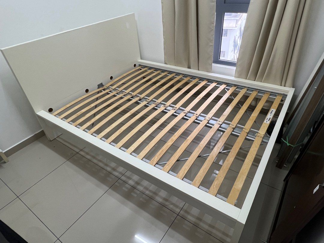 Ikea Malm Queen Bed Frame for RM450, Furniture & Home Living, Furniture