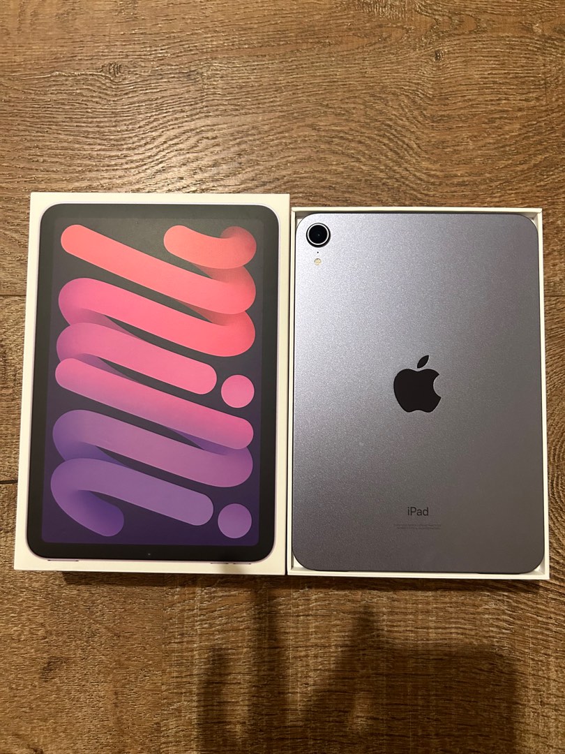 iPad mini 6 紫色Wi-Fi 64gb, 手提電話, 平板電腦, 平板電腦- iPad