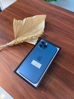 IPHONE 12 PRO 128GB MIDNIGHT BLUE EX IBOX FULL SET BERGARANSI ALL FUNGSIONAL NORMAL SEMUA