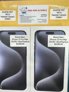 iPhone 15 Pro Max 256Gb