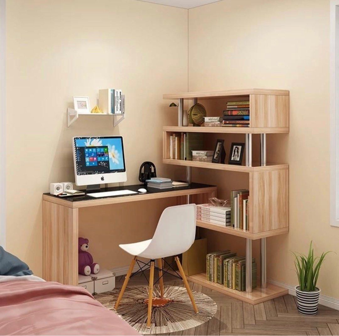 JADD Modern Modular Shelf Desk, Furniture & Home Living, Furniture ...