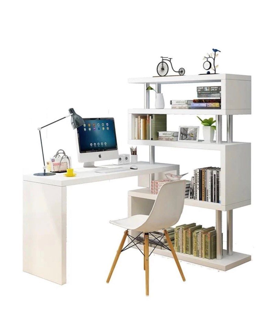 JADD Modern Modular Shelf Desk, Furniture & Home Living, Furniture ...