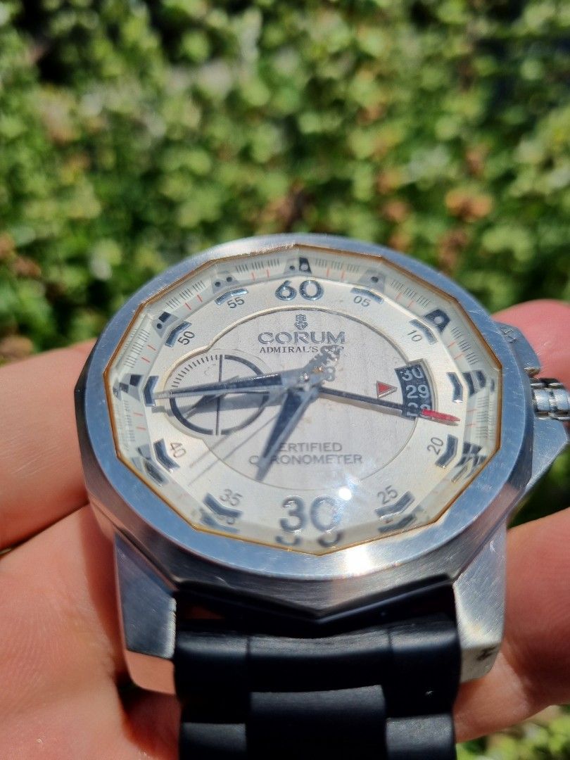 Jam Swiss CORUM ADMIRAL Khaki AUTOMATIC SWISS HEUER Fesyen Pria