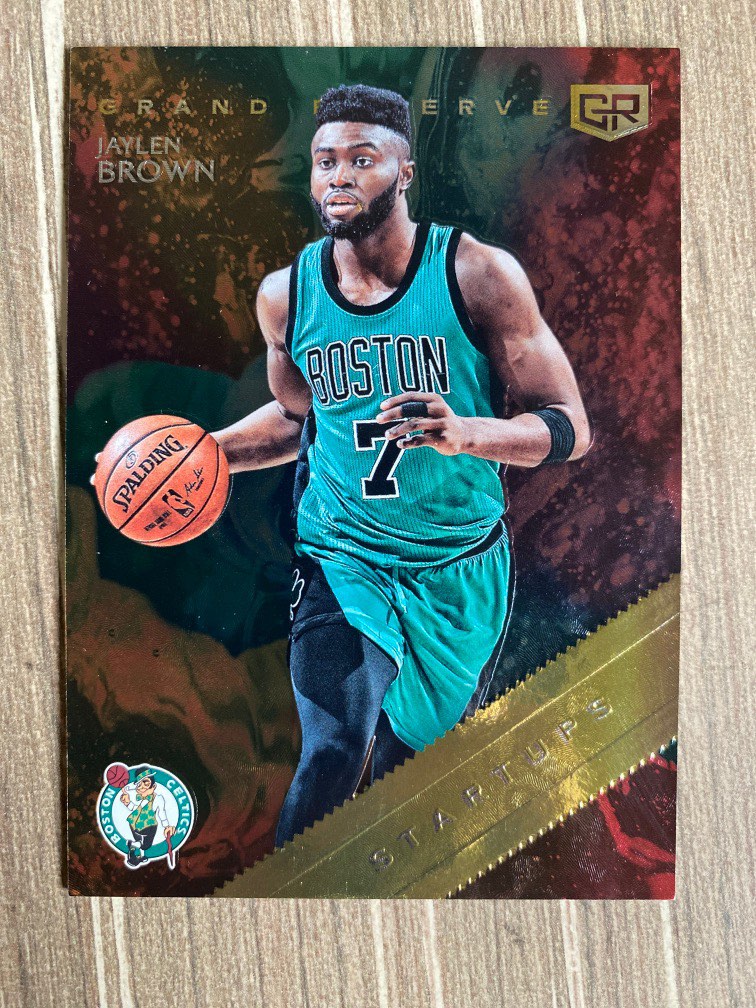 Jaylen Brown Grand Reserve Startups RC Card Inserts SP, Hobbies