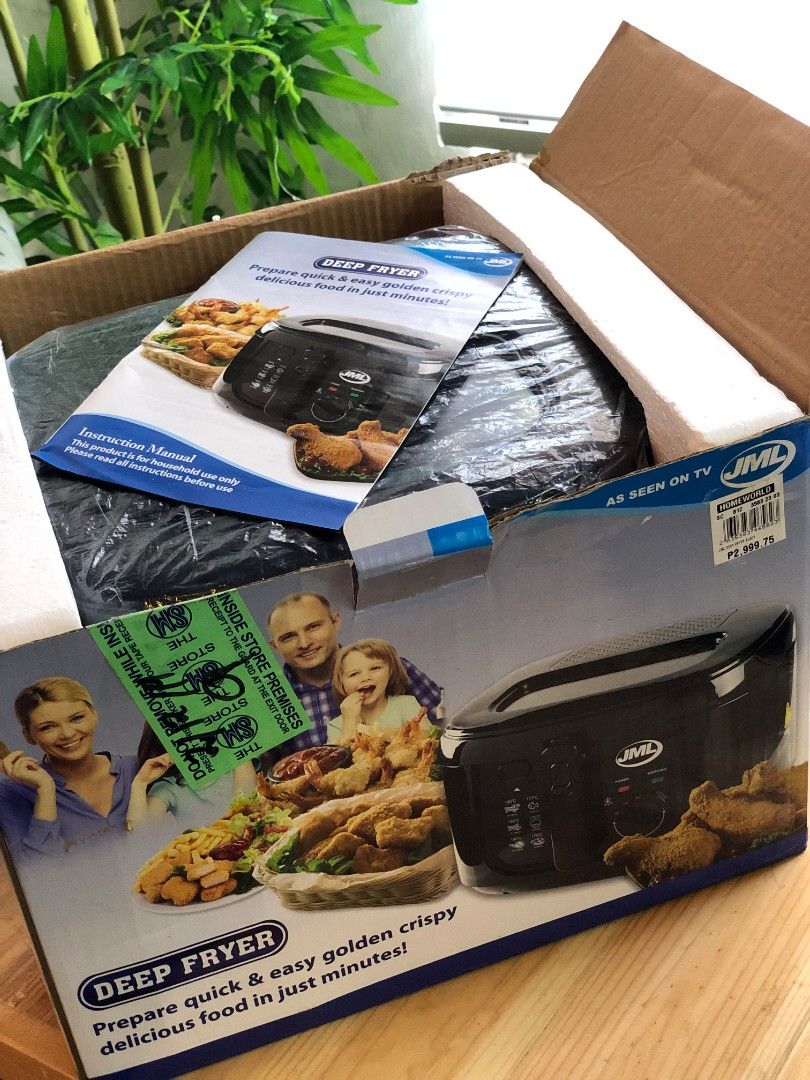 JML Deep Fryer, TV & Home Appliances, Kitchen Appliances, Fryers on Carousell