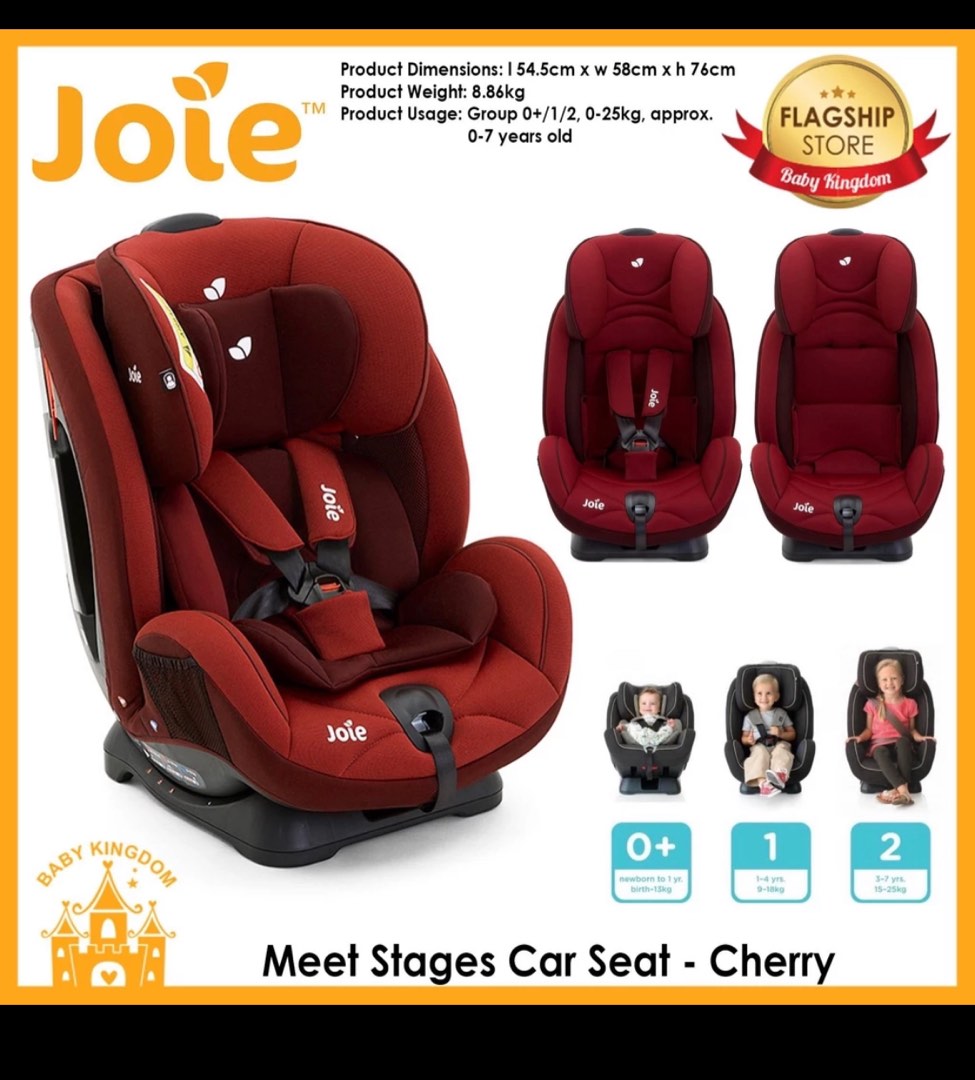 Joie Stages Car Seat, Babies & Kids, Going Out, Car Seats on Carousell