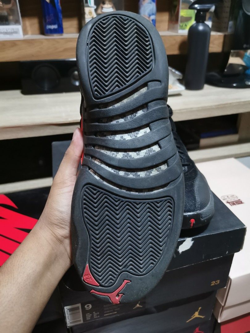 Air Jordan 12 Retro Low Black/Max Orange, Women's Fashion, Footwear,  Sneakers on Carousell