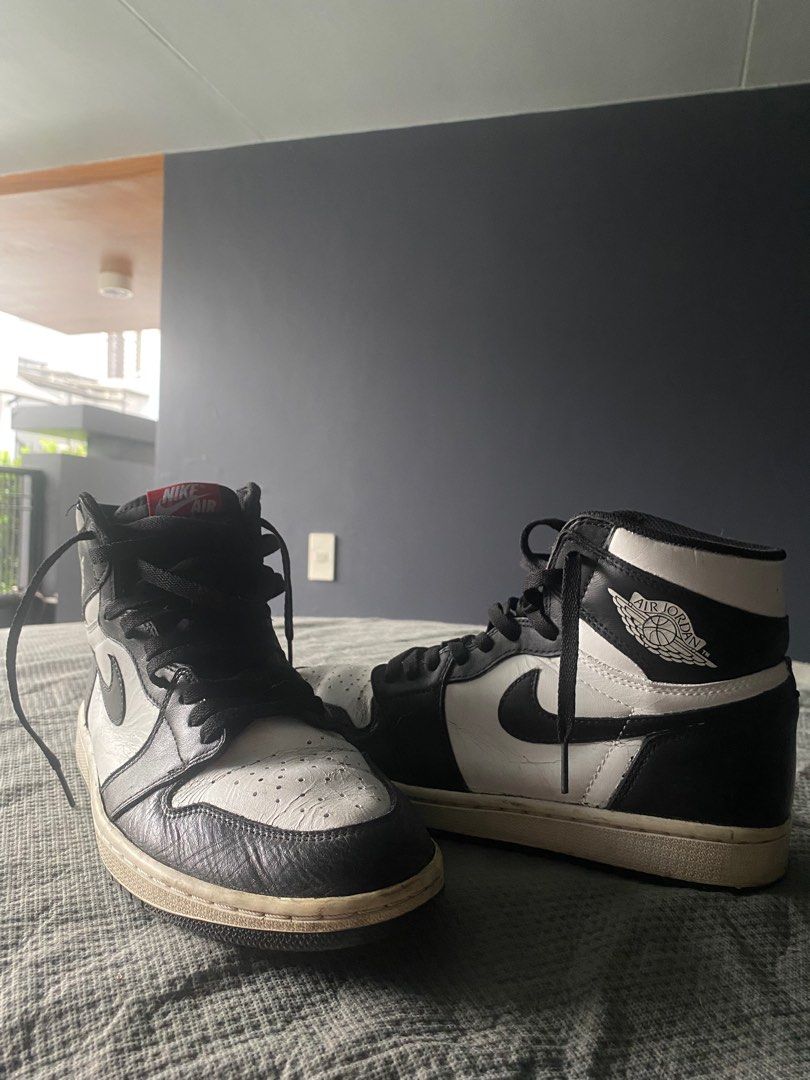Jordan 1 yin yang black on feet online