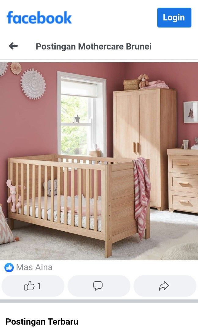 Mothercare stretton cot hot sale bed