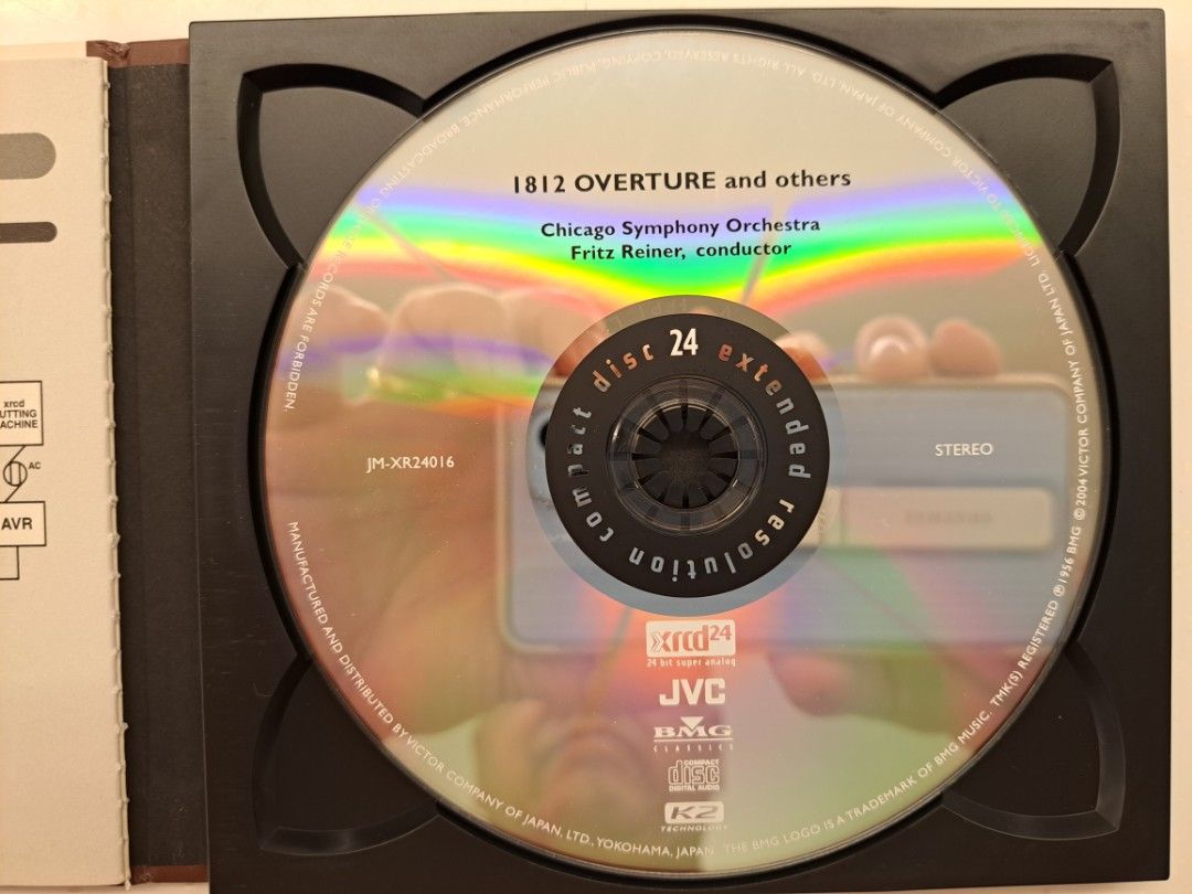 JVC XRCD24 Tchaikovsky 1812 Overture. Also, Liszt Mephisto Waltz