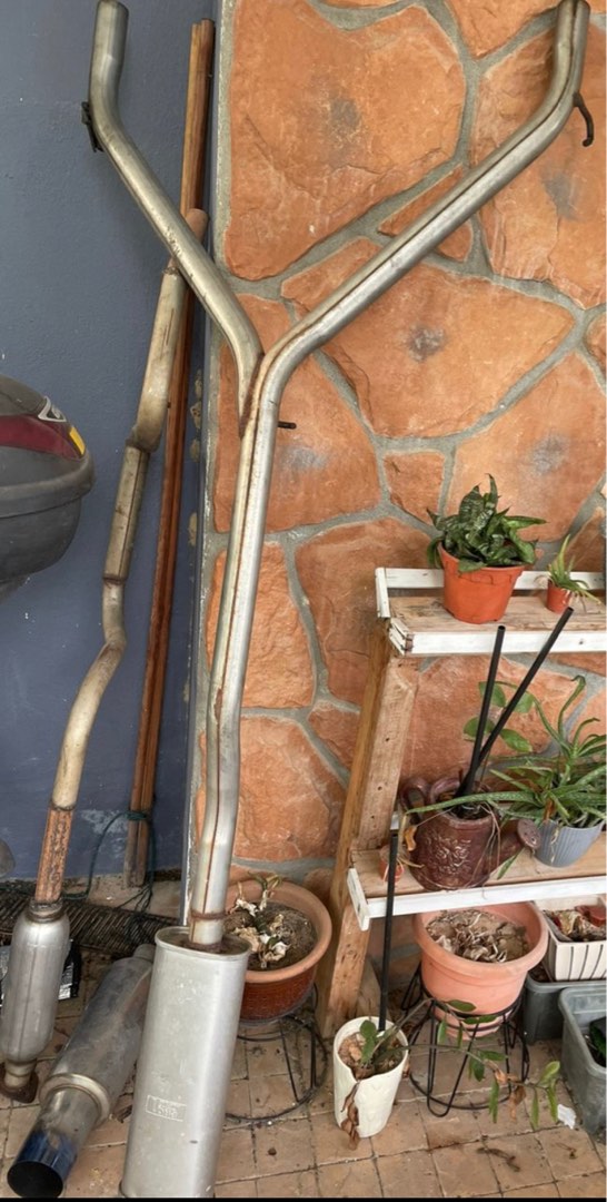 Kancil Exhaust / Ekzoz Twin Pipe, Auto Accessories on Carousell